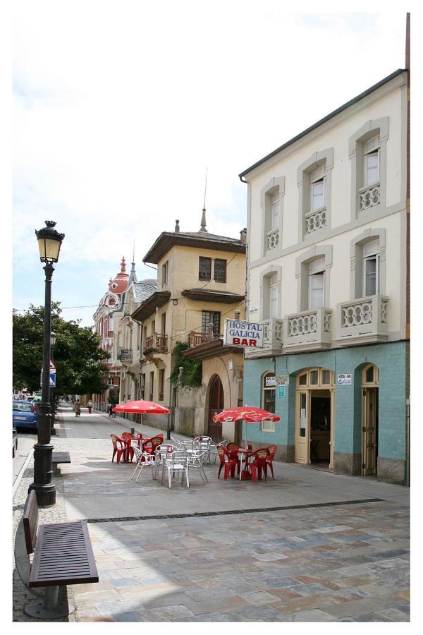 Hostal Galicia Ribadeo Exteriör bild